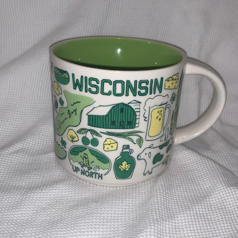 Starbucks Version 1 WISCONSIN collectors mug